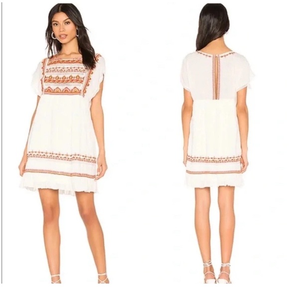 Free People Dresses & Skirts - FREE PEOPLE Sunrise Wanderer Mini Dress Sz Small